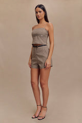 Radley Tailored Short - Tan Check