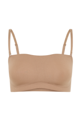 Joanna Strapless Shapewear Bra - Latte