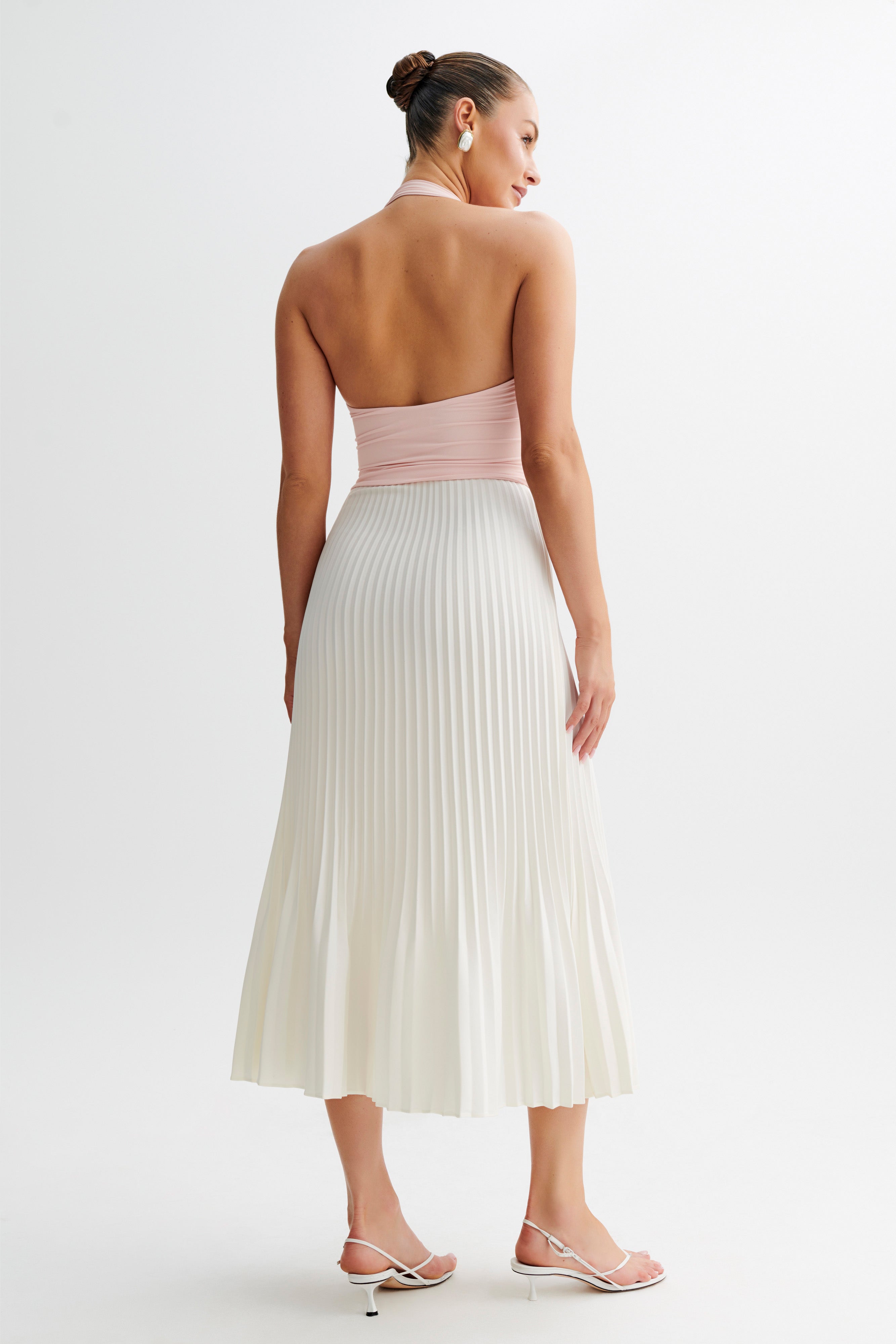 Renee Halter Top - Pale Pink