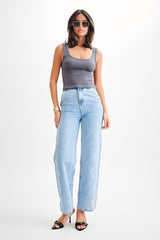 Chandler Modal Tank Top - Charcoal