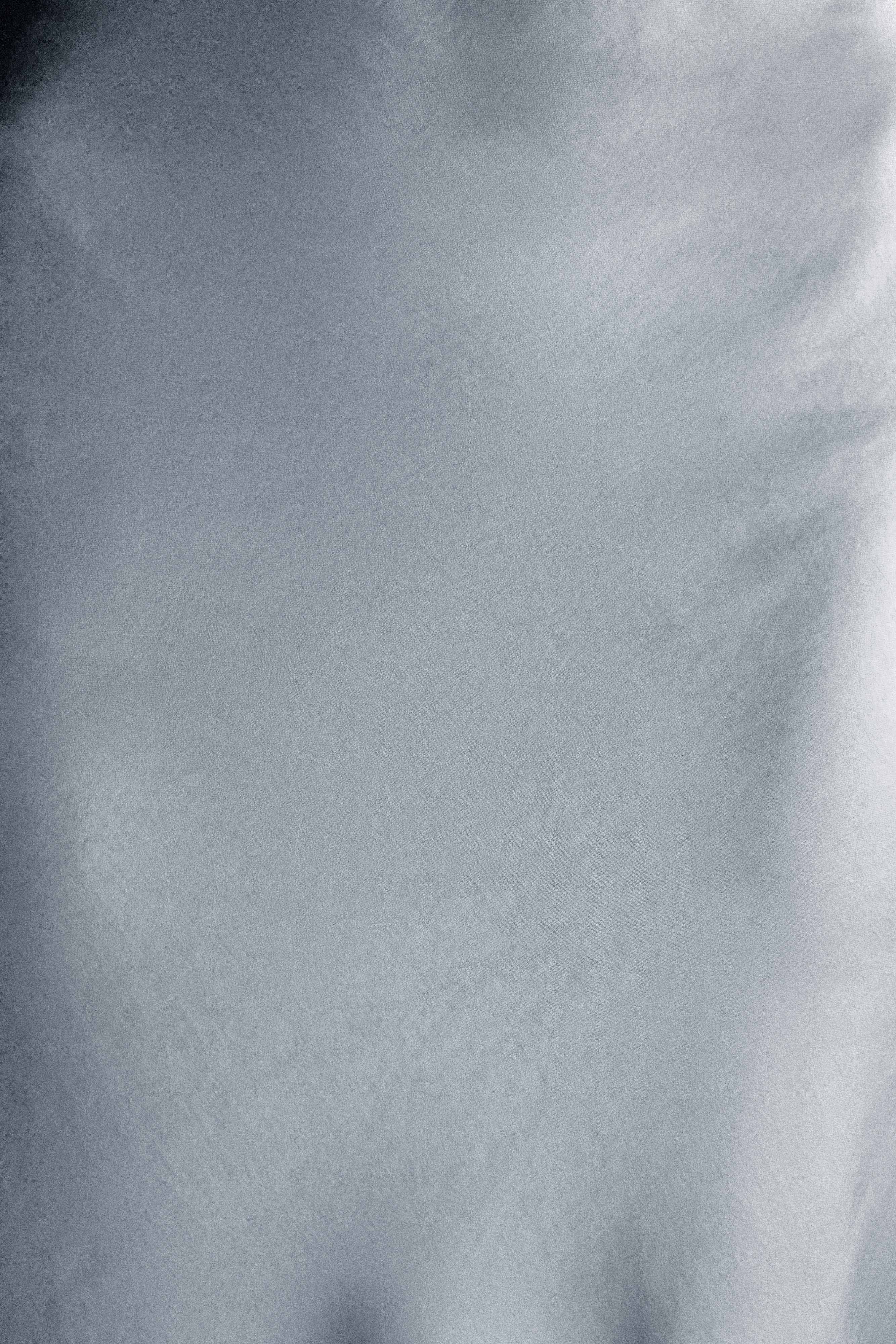 Lilly Sweetheart Satin Maxi Dress - Frosted Blue