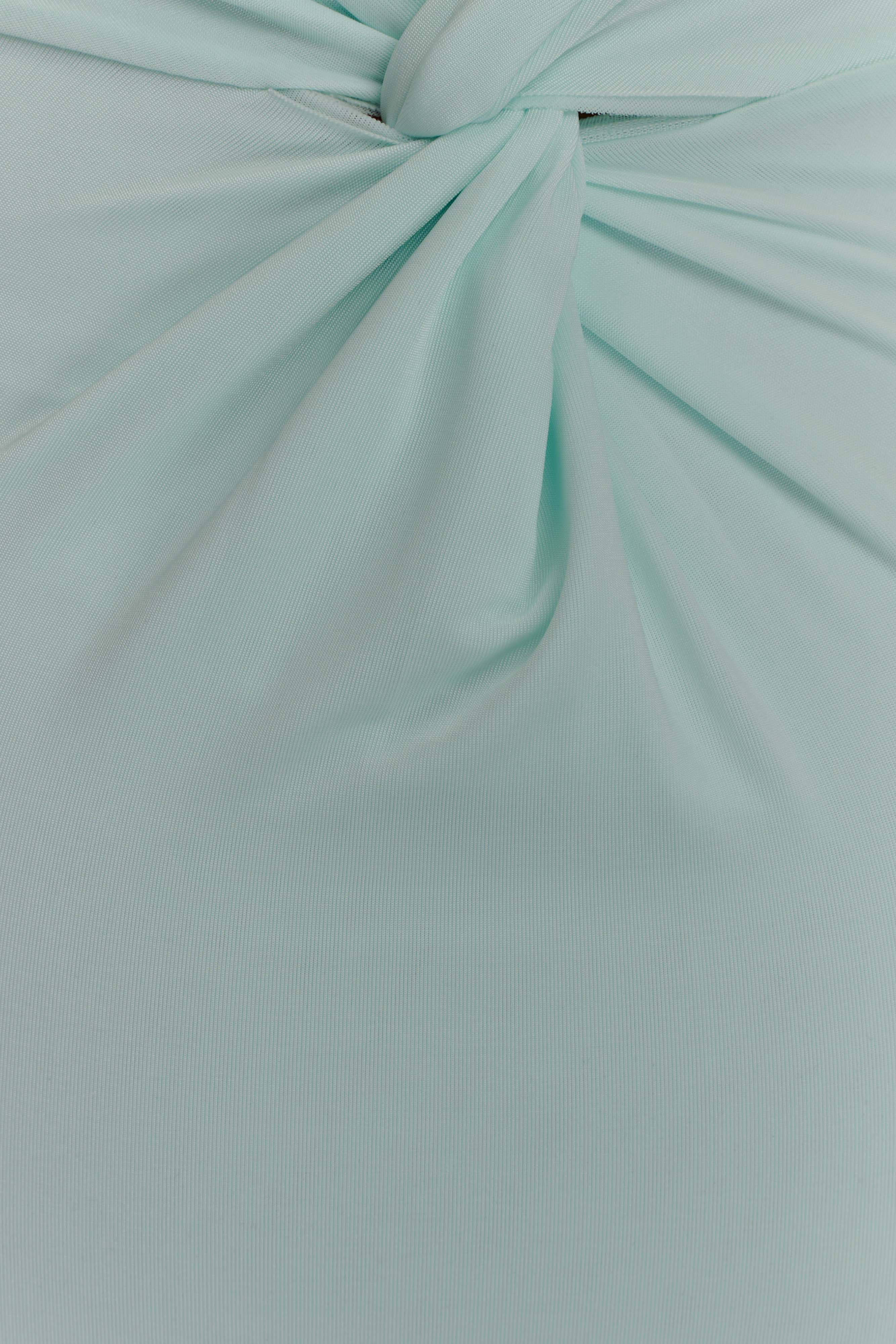 Elyna Slinky Halter Maxi Dress - Lagoon