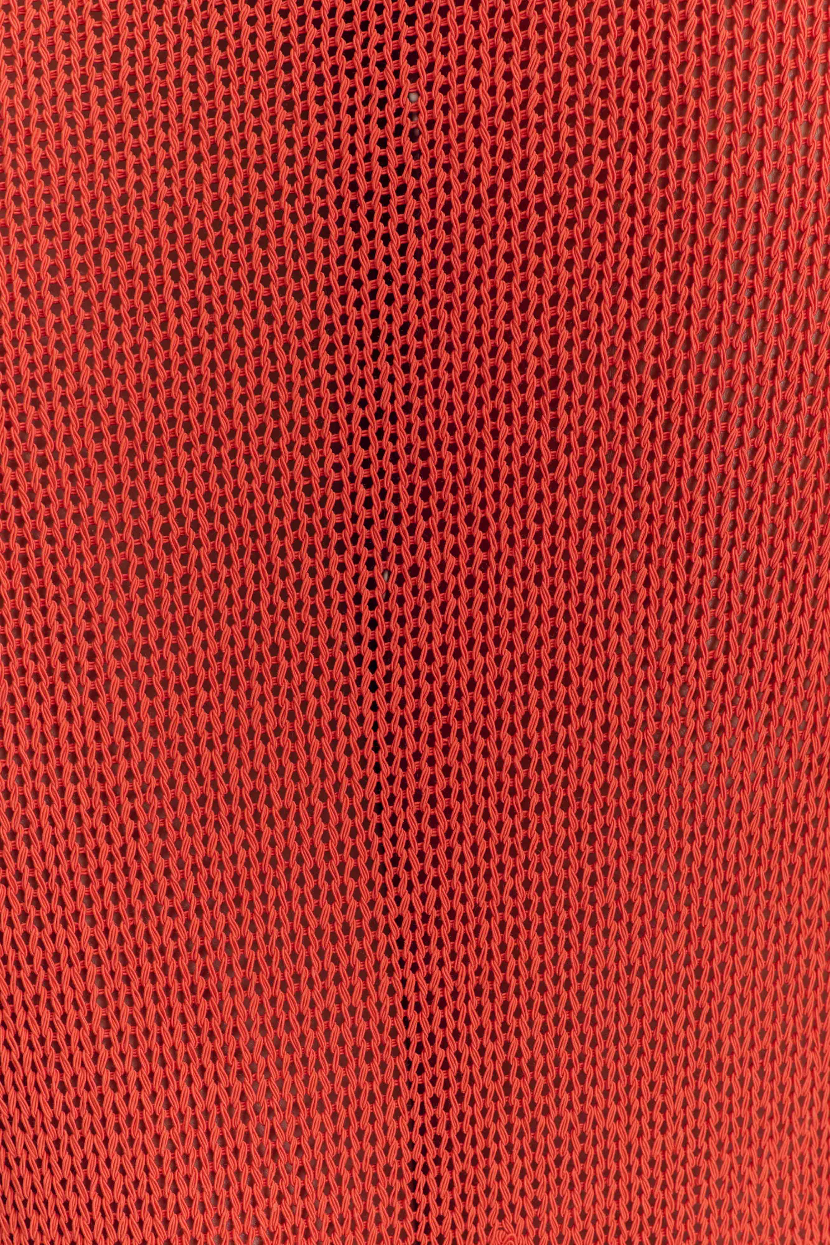 Reagan Knit Maxi Skirt - Orange