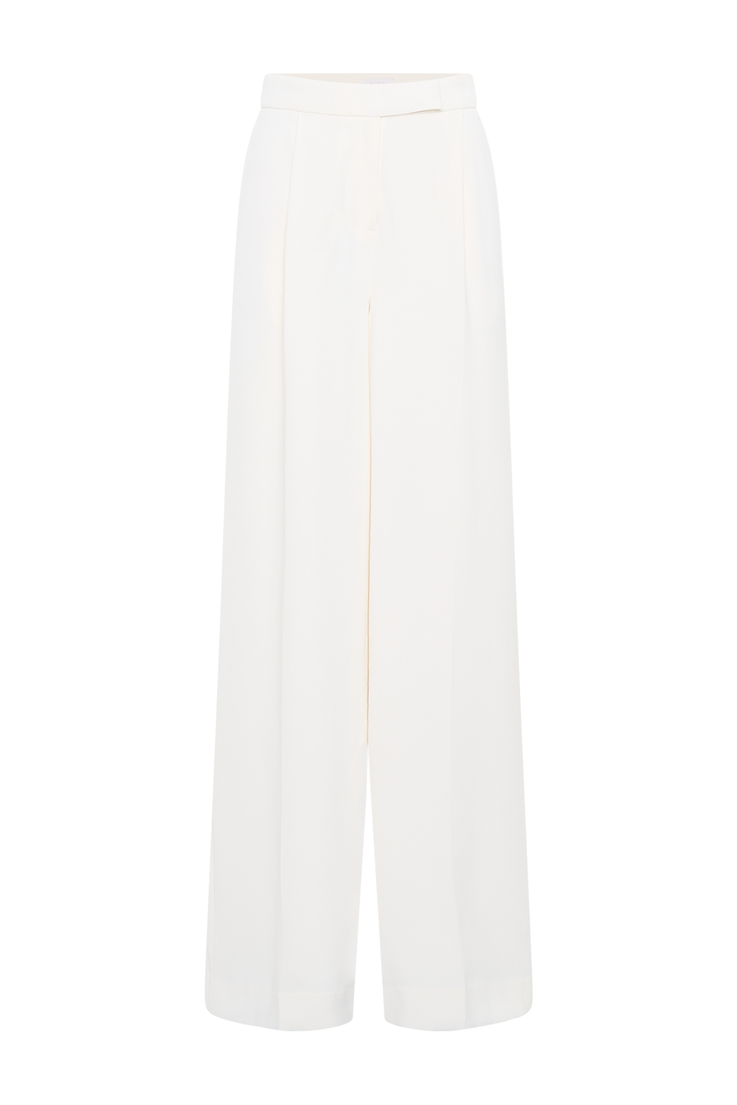 Faith Suiting Wide Leg Pant - Ivory