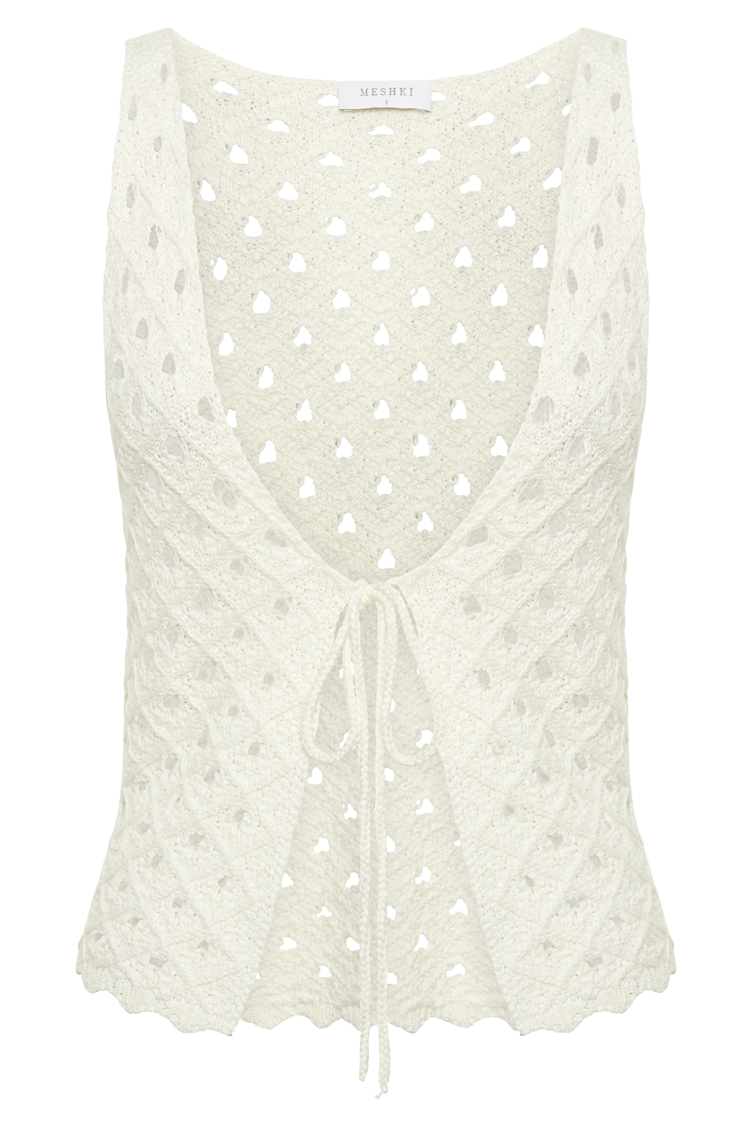 Santana Crochet Top - Ivory