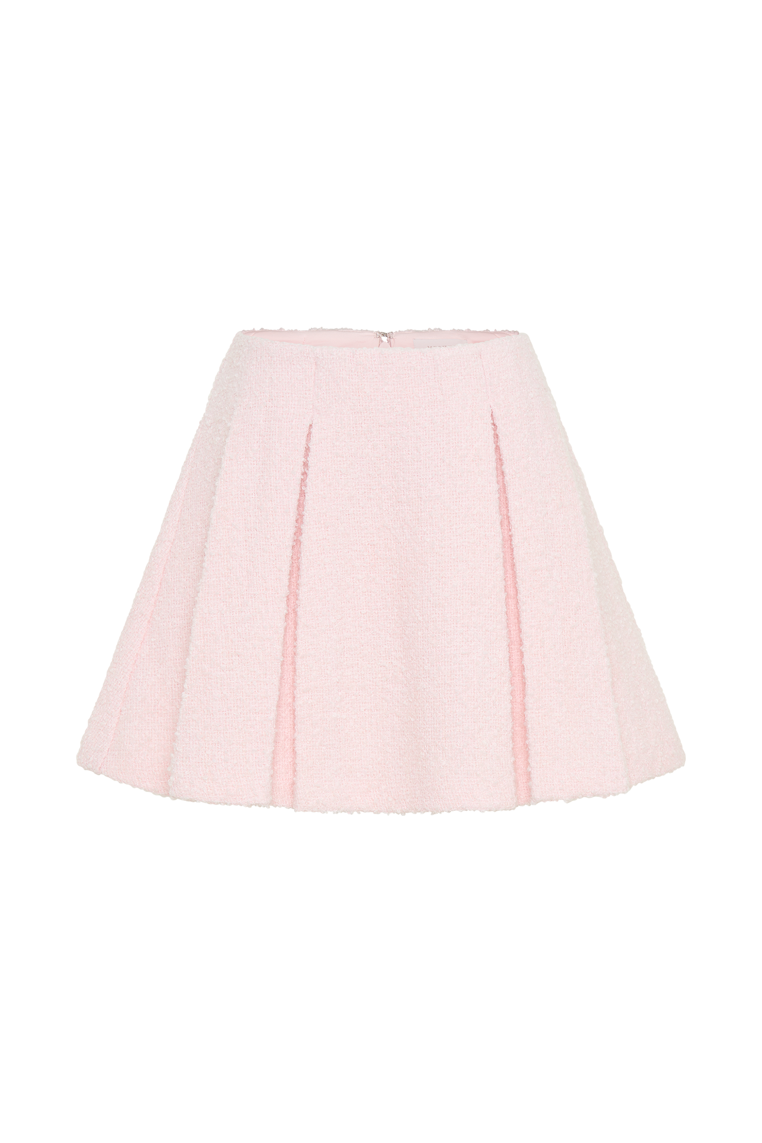 Cleo Boucle Mini Skirt - Powder Pink