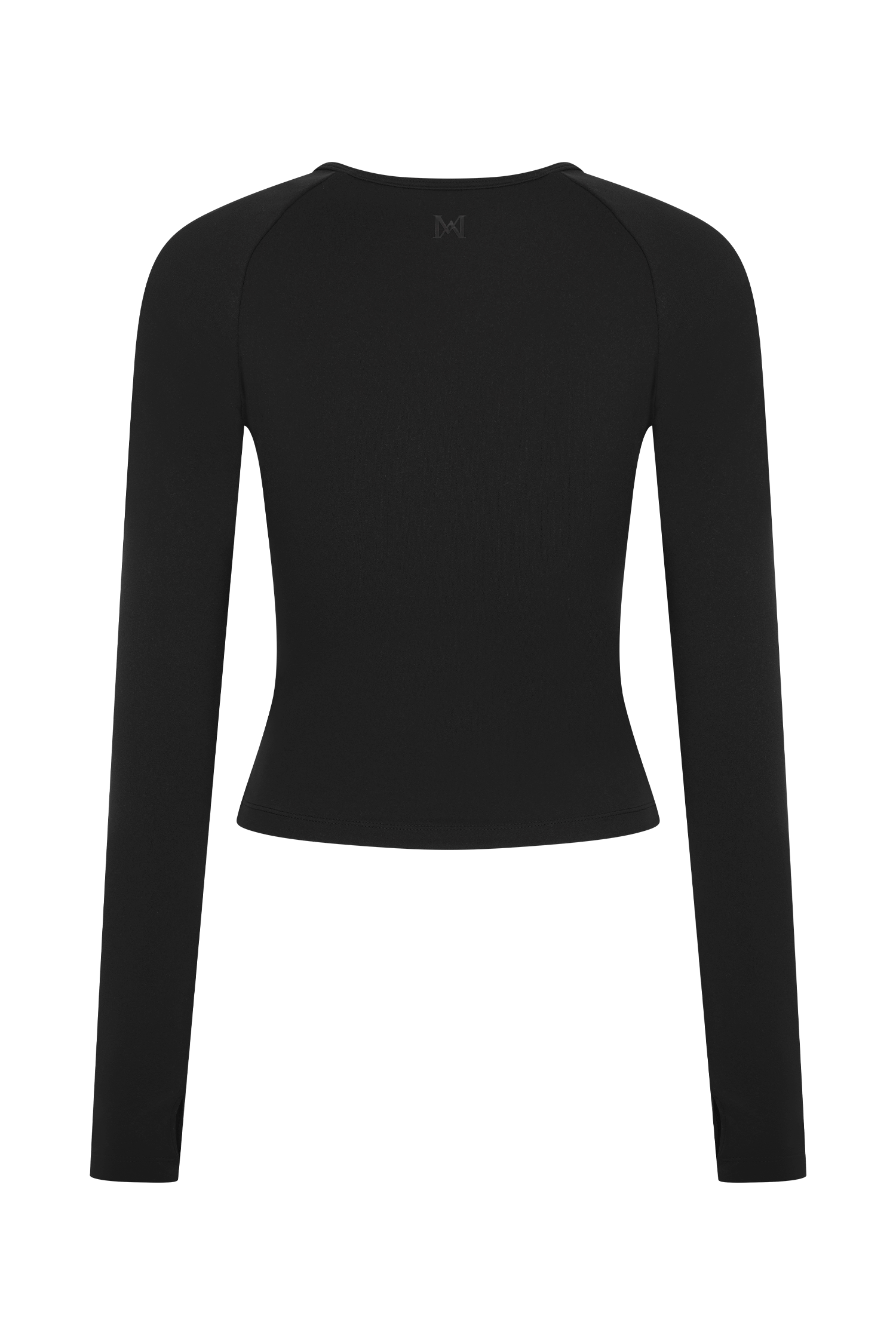 Eliana Long Sleeve Active Top - Black