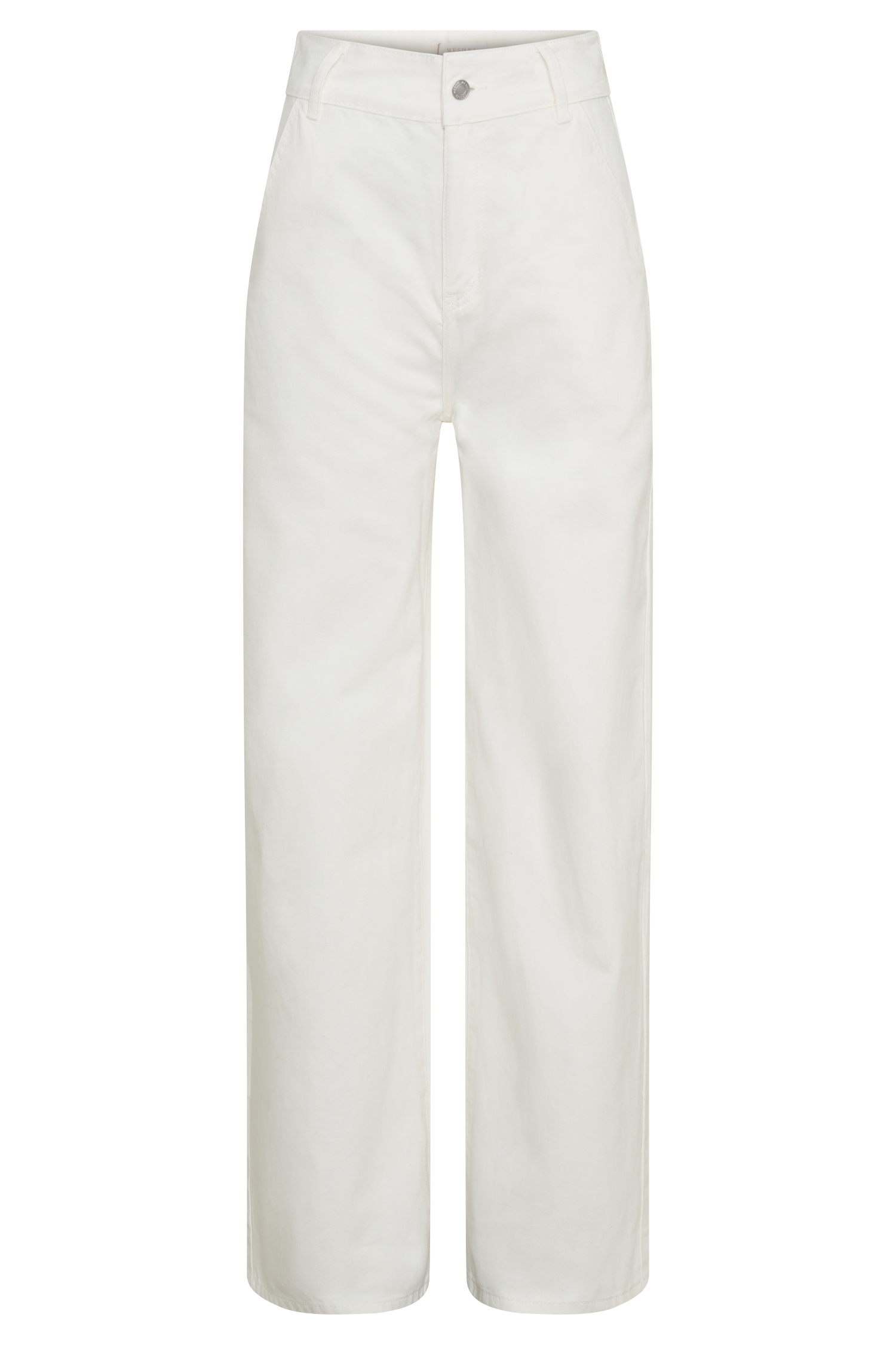 Roxy Wide Leg High Waist Denim Jeans - White