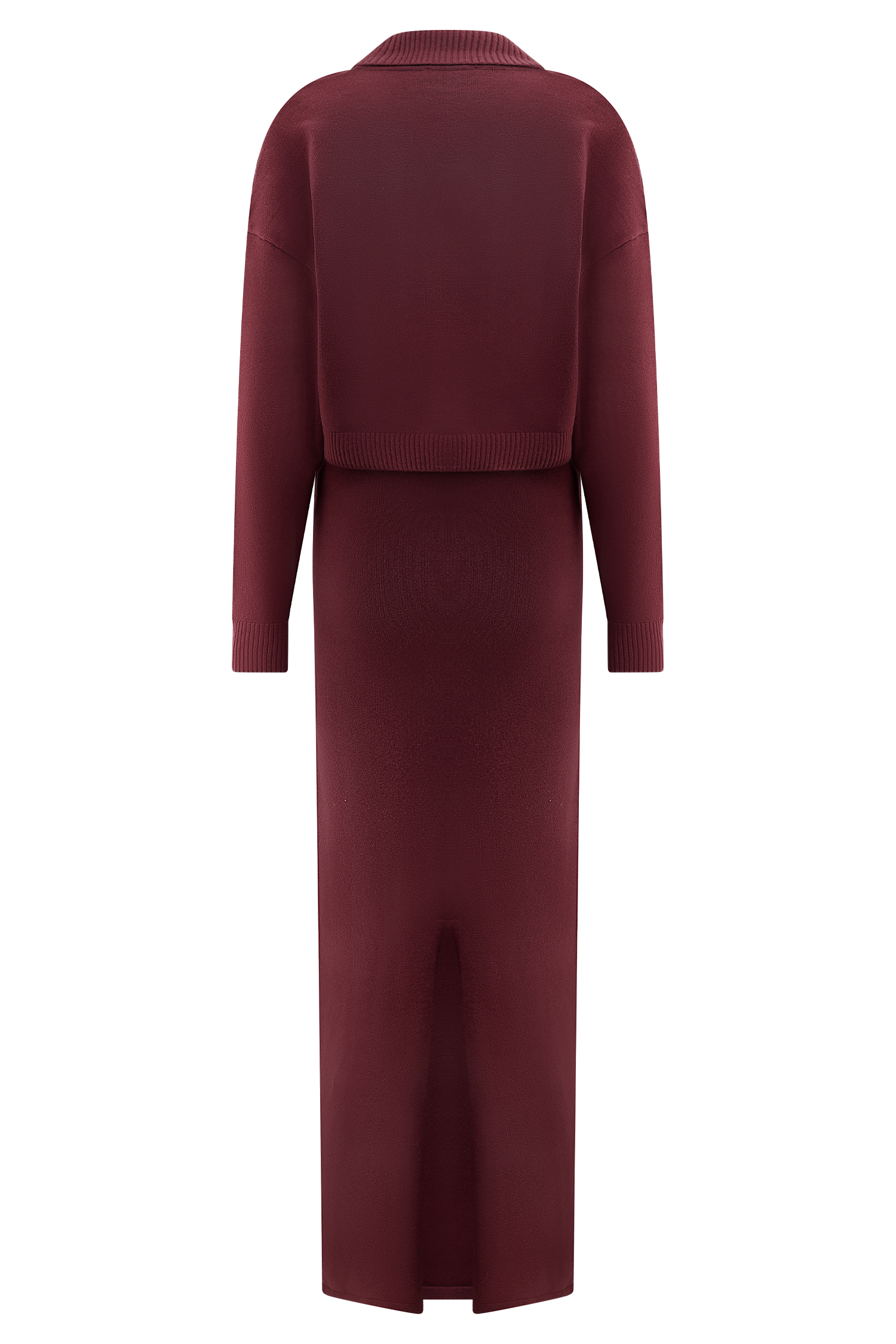 Kingston Knit Maxi Dress - Merlot