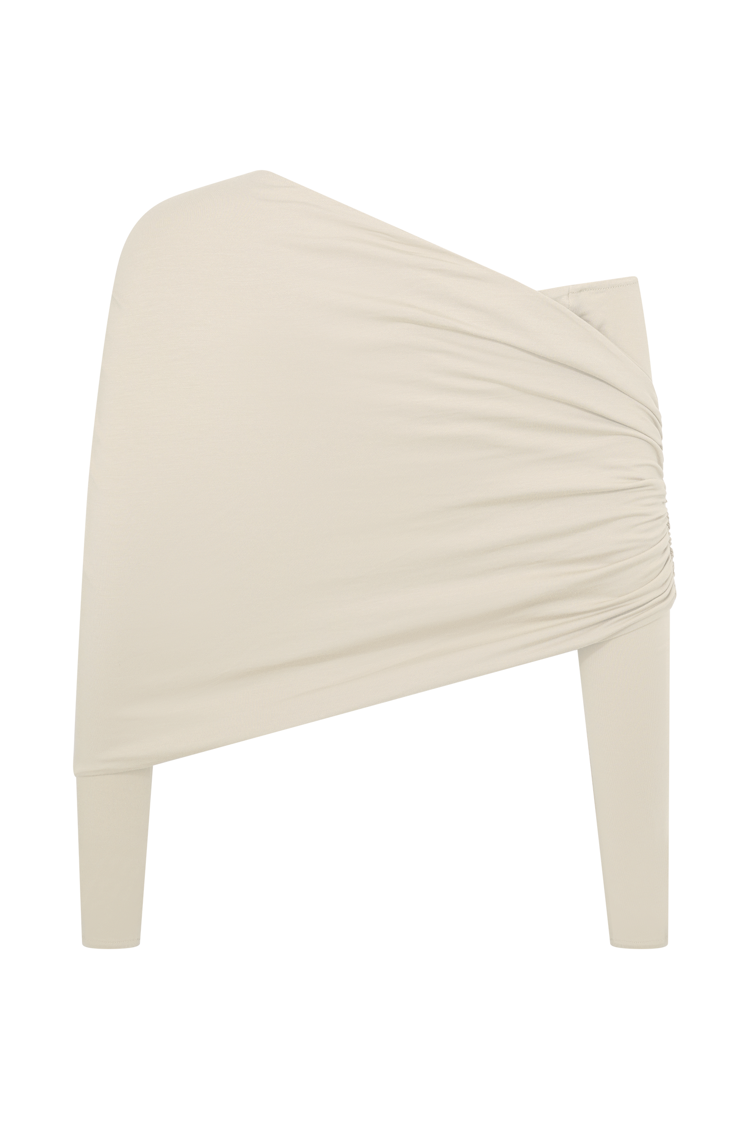 Corinna Modal One Shoulder Top - Ivory