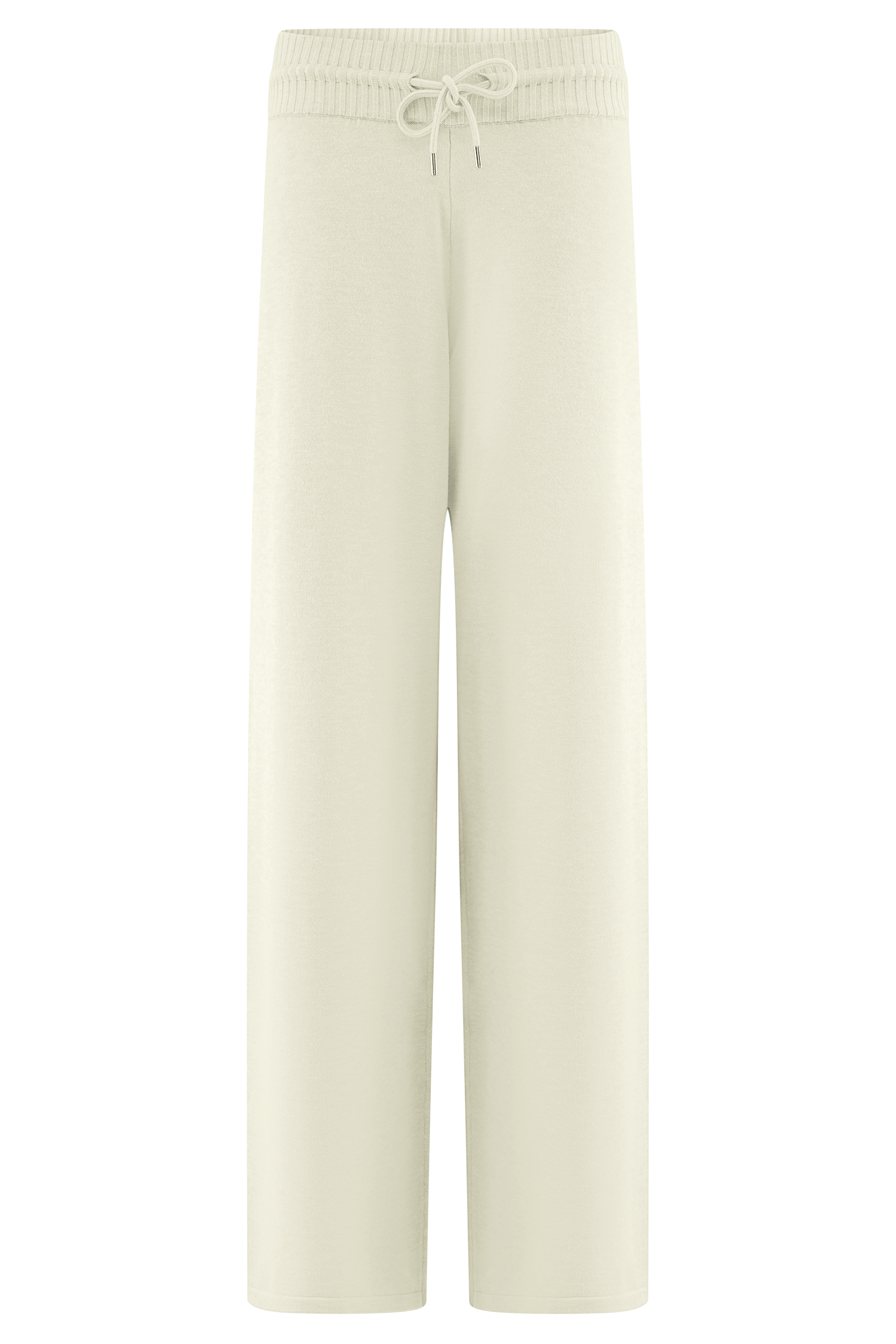 Natalya Knit Wide Leg Pants - Ivory